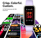 Enfit Fitness Trackers,Smart Watch with 1.47"Color Screen,100+Sport Modes Fitness Watch with Heart Rate Sleep Monitor, Pedometer Step Counter Watch, 3TAM Waterproof Activity Trackers for Women Men,LP