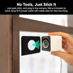 Wyze Window Camera, WiFi Indoor HD Home Security Camera, Upgraded Color Night Vision, Anti-Glare, AI-Powered Motion Detection, Easy & Quick Setup, 24/7 Recording, Works w/Alexa & Google