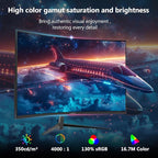 Z-Edge 27 inch Curved Gaming Monitor, FHD 1080P 240Hz 280Hz Curved 1500R Computer Monitor, Fast MPRT 1ms Monitor, 350nits, 16.7M Colors, 4000:1 Contrast, UG27P 2X DP 1.2 Ports and 2X HDMI 2.0 Ports