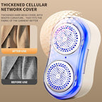 Professional Fabric Shaver, Electric lint Remover Suitable for Sweaters, Coats, Sofas, etc. Type-C Rechargeable, Equipped with 6 Stainless Steel Blades, Safe and Harmless for fine Fabrics.001.