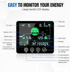 ECO-WORTHY Home Power Station Backup Power,5120Wh LiFePO4 Battery Support Communication,Bluetooth and WiFi,AC 5000W Inverter,1Hr/2.5Hr Fast Charge,for Home Backup,Emergency,Solar System Components