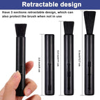 6 Pieces Portable Laptop Cleaning Brush Electronic Cleaning Brush Swipe Computer Brush for Laptops Keyboard Mobile Phones Cameras Digital Products Car Interior Detailing Home and Office Items