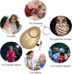 KOSIN Safe Sound Personal Alarm, 6 Pack 140DB Personal Security Alarm Keychain with LED Lights, Emergency Safety Alarm for Women, Men, Children, Elderly1