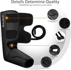 UMARMUNG Air Compression Leg Massager with Heat, Gifts for Women Men Mom Dad, Leg Foot Massager Gift for Christmas, Fathers Day, Mothers Day, Vericose Veins, Edema, Muscle Fatigue, Cramps, Swelling