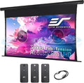 Elite Screens Saker Tab-Tension AcousticProUHD RC1 Kit, 100-INCH 24" Drop Acoustically Sound Transparent Projector Screen, SKT100UH2-E24-AUHD