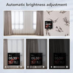 Smart Scene Wall Switch Panel 100 to 240V with 4 Inch Touch Screen and Voice Control for Smart Home Control (Compatible with ZigBee and BT Devices)