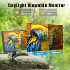 Suprlipy 12 Inch Mini Small HDMI Monitor 1920x1080 16:9 IPS Metal Housing LCD Display Screen Support HDMI/VGA/AV/BNC Input Built-in LounSpeakers for PC CCTV Security Camera RasPi