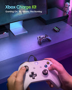 Rechargeable Xbox Controller Battery Pack, Play & Charge Kit for Xbox One/Xbox Series X|S - 40H Playtime, 2.5H Full Charge, with Cover & Charging Cable, Xbox Accessories for Xbox One S/One X/One Elite