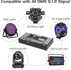 DMX Controller DMX Console,192CH Dmx512 Console Controller Panel Use for Editing Program of Stage Lighting Runing
