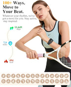 ChronArk Fitness Tracker Watch for Women Men, Step Counter Compatible with iPhone Android, IP68 Waterproof Activity Tracker with Sleep Monitor, 110+ Sports Pedometer (Minimalist, ObsidianBlack, 1.57)