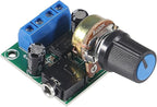DWEII 4Pcs LM386 10W Mini Power Amplifier Board Audio Amplifier Module DC 3-12V Volume Adjustable Control