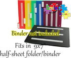 Smile4autism Small 5x8” Tools Perfect to Keep Your Loose Visual Picture Cards Organized. Autism, ABA, ADHD, Language & Apraxia Aspergers