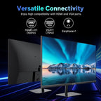 KTC 24.5 Inch FHD 100Hz IPS Computer Monitor, 1080P Eye Care PC Gaming Monitor, Adaptive-Sync, Low Blue Light, HDR, VESA Mount with HDMI VGA for Home Office, H25B7