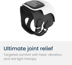 Nobol PhysioFlex Portable Warm Up & Recovery Knee Massager – Cordless Red & Infrared Light, Heat & Vibration Therapy to Restore Comfort, Rebuild Strength & Keep You Moving