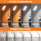 LASTAR Light Therapy Lamp, 12000LUX Therapy Light UV-Free &Full Spectrum Sun Lamp,Remote Control/4 Color Temperature/5 Brightness/4 Timer/2 Height Floor Sunlight Therapy Lamp