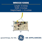 GE WR55X10996 Genuine OEM Main Control Board Assembly for GE Refrigerators