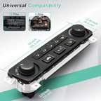 79600-S84-A21ZA A/C Control Panel Compatible with 2001-2002 Honda Accord 2.3L L4/3.0L V6 AC Climate Control Module, 79600S84A21ZA HVAC Control Panel Original Air Conditioning Control