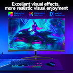 Gawfolk 32 inch Gaming Monitor 1800R Curved Computer Monitors 165HZ / 180HZ PC Monitors VA Screen for Home, Office and Dormitory, FHD 1080P Computer Monitor Support HDMI & DP