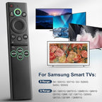 for Samsung-Smart-TV-Remote-Control-Replacement,Remote for 2019 2025 Samsung Frame Curved Crystal Smart TVs, with Voice Control