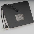 TAPTES Wireless Charger for Tesla Model 3 2017 2018 2019 2020, Dual Phone Charging Pad for Tesla Model 3 Accessories, Car Center Console Interior, Compatible with iPhone & Smartphones, Black