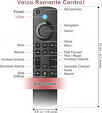 Replacement Remote for All FireSeries,Remote for TV Stick (HD, 4K, 4K Max, Lite),TV Cube,Remote for Hisense,TCL,Insignia,3rd Gen,Omni,QLED Smart TVs with Voice