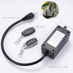KTNNKG Automatic Remote Vacuum Switch，Load Sensing Outlets,Power Tool/Table Saw Turns Vac Cleaner On and Off Automatically(1s Delay On and 7s Delay Off),120V/15A/60Hz/1800W