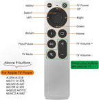 Replacement Remote Control for All Apple TVs: for Apple 4K/ Gen 1 2 3 4/ HD A2169 A1842 A1625 A1427 A1469 A1378 A1218 with TV Control Function