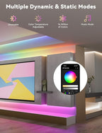 PAUTIX WiFi SPI+DMX SPIW5 Tuya SPI LED Controller Compatible with Alexa/Google Home,for Single Color/CCT/RGB/RGBW/RGBCCT SPI LED Strip Lights,Work with WS2811 SK6813 IC Addressable LED Strip