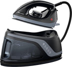 Sundu Iron Steamer for Clothes,1600W Steam Station Professional Steam Iron For Clothes with 44 oz Tank, 400 microsteam holes, Built-In Pump, Ceramic baseplate,Iron Lock For Easy Carry
