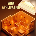 DORESshop LED Night Light[2 Pack], Night Lights Plug into Wall, 3 Level Brightness Adjustable Plug in Night Light, Dusk to Dawn Sensor Nightlights for Adults,Bedroom,Bathroom,Hallway,Amber White Cover