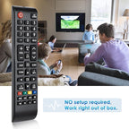 BN59-01301A Universal Replacement Remote Control Compatible with Samsung Smart TVs, LED, LCD, HDTV, 3D TVs(Updated from BN59-01199F/BN59-01289A)