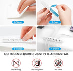 AhaStyle Cable Clips, 3 Pack Cord Holders Cable Organizer Self Adhesive Cord Keeper for Desktop Organizing USB Cable/Nightstand Power Cord/Mouse Cable/Wire PC/Cord Clips for Home Office and Car