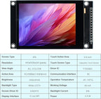 Hosyond 2.8 inch 240x320 IPS Capacitive Touch Screen SPI Serial ILI9341V Driver LCD Display Module for Arduino R3/Mega2560