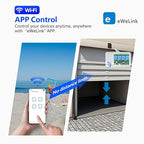 DieseRC 4 Channels WiFi Smart Switch with Bluetooth Transmitter, DC 5V 12V 24V 36V Passive Output Relay Module Ewelink APP WiFi Control Compatible with Alexa/Google Home, Inching/Self-Locking Switch