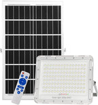 300W LED Solar Flood Lights,24000Lumens Street Flood Light Outdoor IP67 Waterproof with Remote Control Security Lighting for Yard, Garden, Gutter, Swimming Pool, Pathway, Basketball Court, Arena