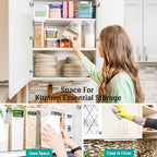 Wall Kitchen Cabinets, RTA Cabinets, White Shaker Cabinet, Wall Mounted, RTA Upper Cabinet, Modern for Kitchen and Bathroom with Door (White, 30" W x 42" H x 12" D)