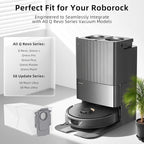 18 Pack Dust Bags for Roborock QRevo/Saros 10R/ S8 MaxV Ultra/Qrevo Pro/Qrevo S/Qrevo Master/QV 35A/Qrevo Curv/Qrevo Edge/Qrevo Slim/Qrevo Plus Vacuum Cleaner, Replacement Vacuum Bags, 3.5L Capacity
