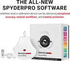 datacolor SpyderPro - Monitor Calibration Up to 12000nits, 3D LUT Capability, Device Preview Plus, Content Credentials (C2PA), and Light Meter Integration