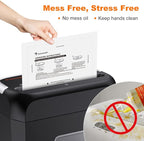 Bonsaii Paper Shredder Lubricant Sheets, 24-Pack (8.4 x 5.9 inch/Piece)