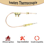 lrnyso heaters Thermocouple 13 3/4" 113884-01 26654 fits Desa, Reddy, All-Pro, Universal, NR, Sears, Remington Air Heaters etc