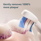 Philips Sonicare 6700 Series Electric Toothbrush - Next-Generation Sonicare Technology, Pressure Sensor, 9 Brushing Settings, SmarTimer, BrushPacer, 21-Day Runtime, Travel Case, Purple, HX7417/04