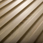 Art3d 12-Pack Slat Design 3D Wall Panels for Interior Wall Decor, 2x4 FT PVC Decorative Drop Ceiling Tiles - Walnut