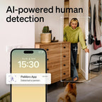 PETLIBRO AI Dog Camera Pet Camera Indoor with Phone App [Multi-Pet Recognition, Daily Activity Analysis & Smart Summaries] Cat Cam 360° View, 1080P Dog Cam Night Vision, 2-Way Audio Home Camera WiFi