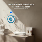 PGST Wifi Home Alarm System,Smart Home Security Systems with Instant Tuya App Alerts,8 PCS Door Alarm Kits Siren Hub with Motion and Door Sensors,Remote,Work with Alexa for Villa,Apartment,Kids Safety
