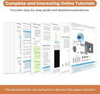 LAFVIN IOT ESP32 Smart Home Starter Kit Supports Voice Recognition and App Control Compatible with Arduino IDE with Tutorial