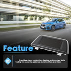 6.5'' Information GPS Dash Display Screen Fit for BMW X1 F48 2.0L 2016-2018 Fit for BMW X2 F39 2.0L 2016-2018 Dash Multimedia Navigation Monitor Replaces 9322123 9-322-123 65509322123 6550-9-322-123