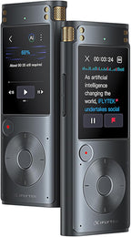 iFLYTEK Offline Voice Recorder with Playback, Secure Digital Recorder with AI Transcription, 5-Language Voice-to-Text, Noise Reduction, AI Voice Recorder for Meetings, Interviews, Learning