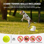 ALL FOR PAWS Automatic Ball Launcher for Dogs Interactive Puppy Pet Ball Indoor Thrower Fetch Machine, 3 Balls Included (2 inch) for Small to Medium Dogs