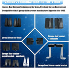Garage Door Sensors, Replacement for Genie/Overhead Garage Door sensors, GSTB-R STB-BL Garage Sensor for Genie Garage Door Openers Manufactured After 1993. (Receiving&Sending)-Does Not Include Bracket