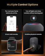 SwitchBot Universal Remote Control with Hub 3, Multi-use Smart Remote with Customize App, Control 25 IR/Bluetooth Devices and 10 Scenes, Compatible with TV/AC/SwitchBot BLE Devices